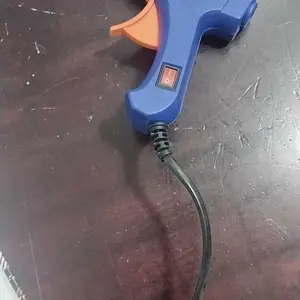 Lem Tembak Glue Gun 20 Watt Biru Saklar ON/OFF / Hot Melt Glue Gun