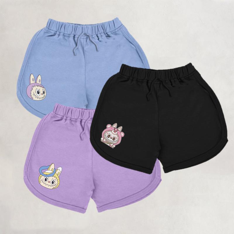 Product Introduction of Demunky Fashion Anak Perempuan Celana Pendek Sehari-hari Bunga Motif 8