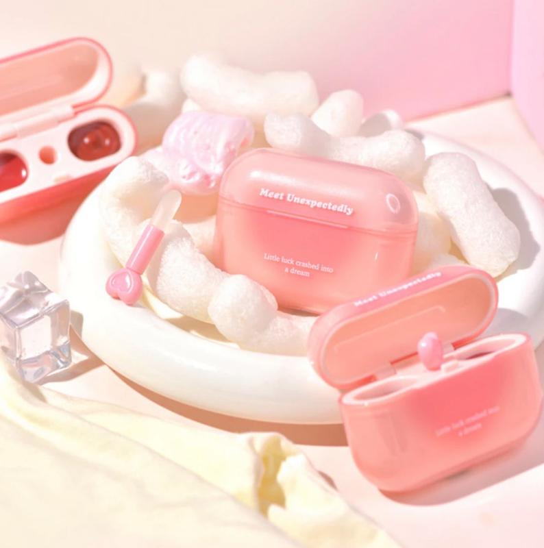 GOGOTALES double lip glaze mirror water gloss lip gloss lip mud nude color lipstick lip gloss is not easy to fade and does not stick to the cup GT621 8