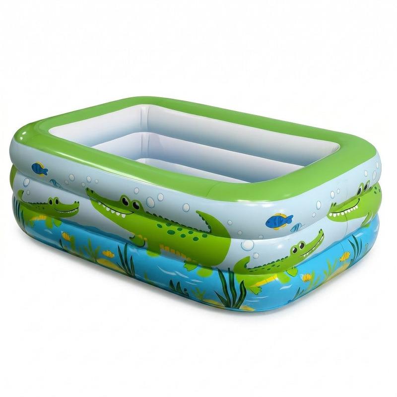Bể Bơi Cá Sấu 1m5 Cỡ Trung Cho Bé - 3 Tầng Dày Dặn