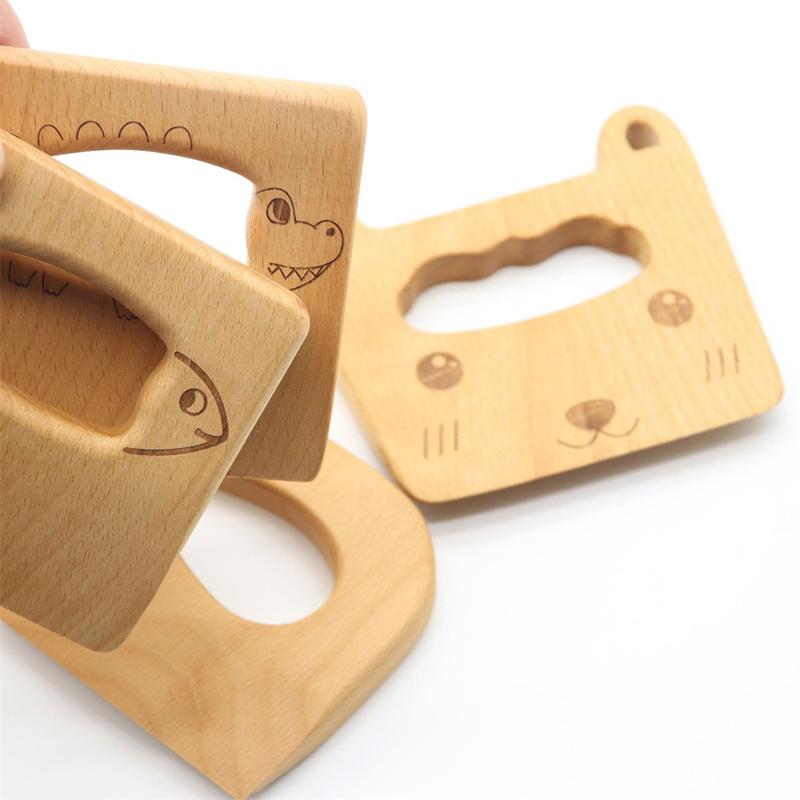 Mini Wooden Kid Knife Wooden Knife Cutting Fruit Salad Toy Kids Kitchen Tools Childrens Kitchen Tools 4