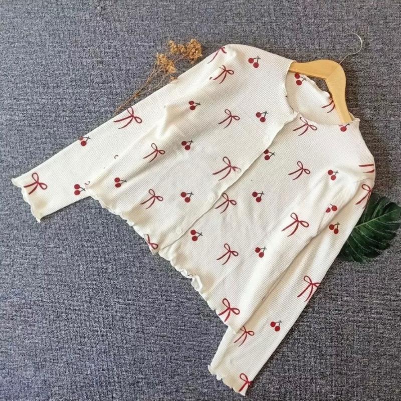 ￼￼Ardner.id CARDIGAN CROP RAJUT MOTIF // CARDIGAN RAJUT KOREAN STYLE // ATASAN WANITA // CARDIGAN RAJUT CROP regular fushia 4