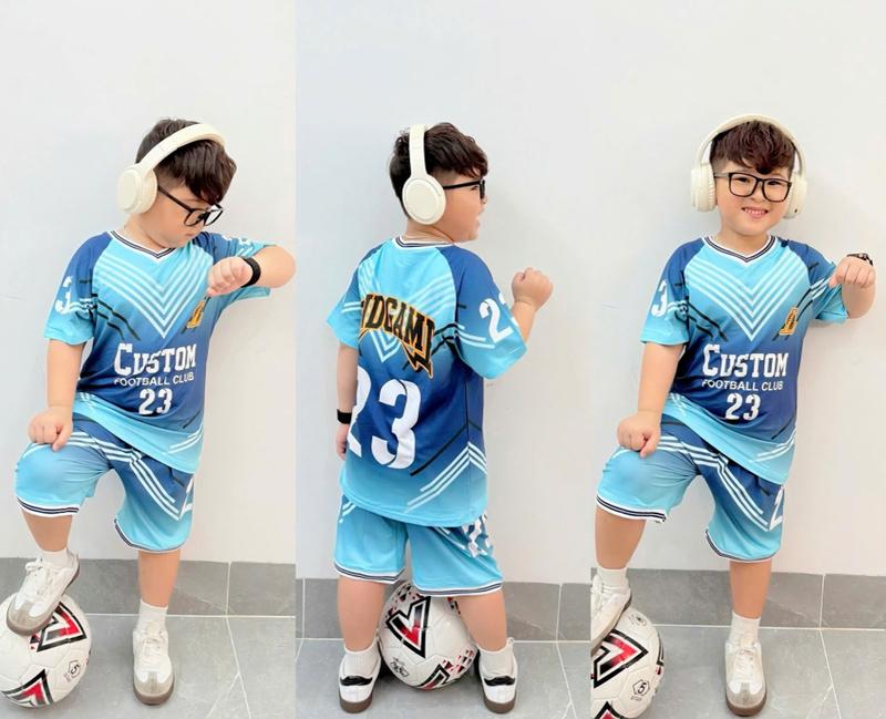 [G39] 12-45kg Bộ quần áo ( quần thun không túi ) đồ bé trai mặc nhà đi chơi chất thun lạnh thái