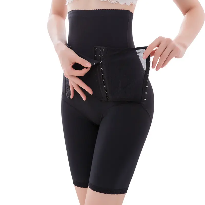 Thin waist cinching pants for women, breathable and seamless, lifting hips, high waist, waistband, waist cinching, body shaping pants, high waist, double-layer compression