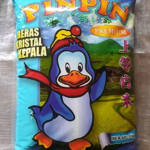 Pinpin Beras Premium 5kg Kristal Kepala Berat 5kg FREE  PACKING BABLE WRAB