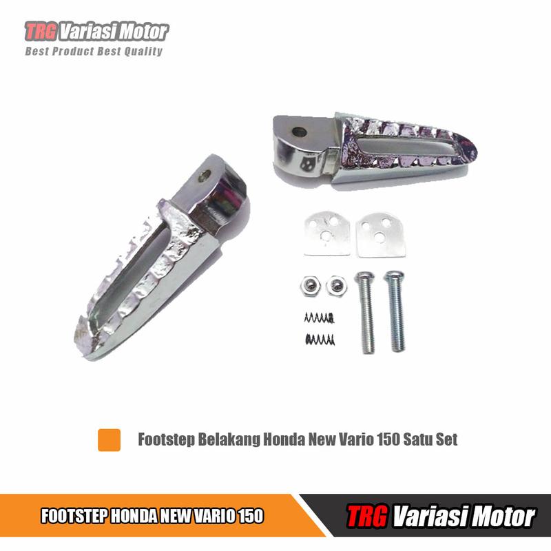 Footstep Vario 125 150 CNC Satu Set 4 Varian Warna Free Baut Motor 0