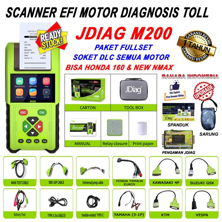 Scanner Injection Motor JDiag M200 Motor Scanner Function Diagnostic Tool Diagnosis - Shop ...