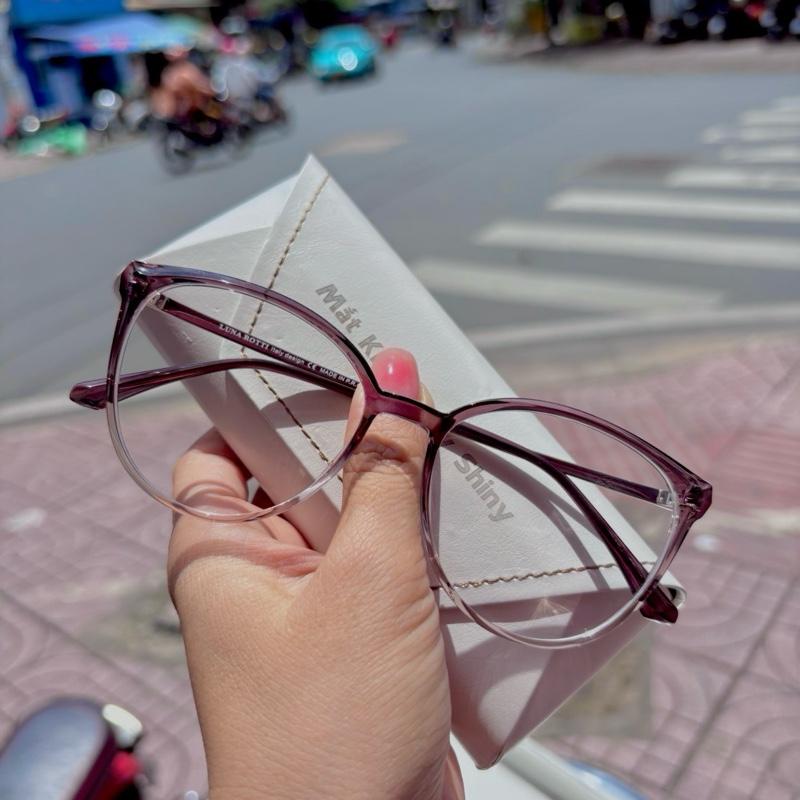  Kính mắt mèo form lớn chất gọng hợp kim cao cấp Mắt Kính billy Women 