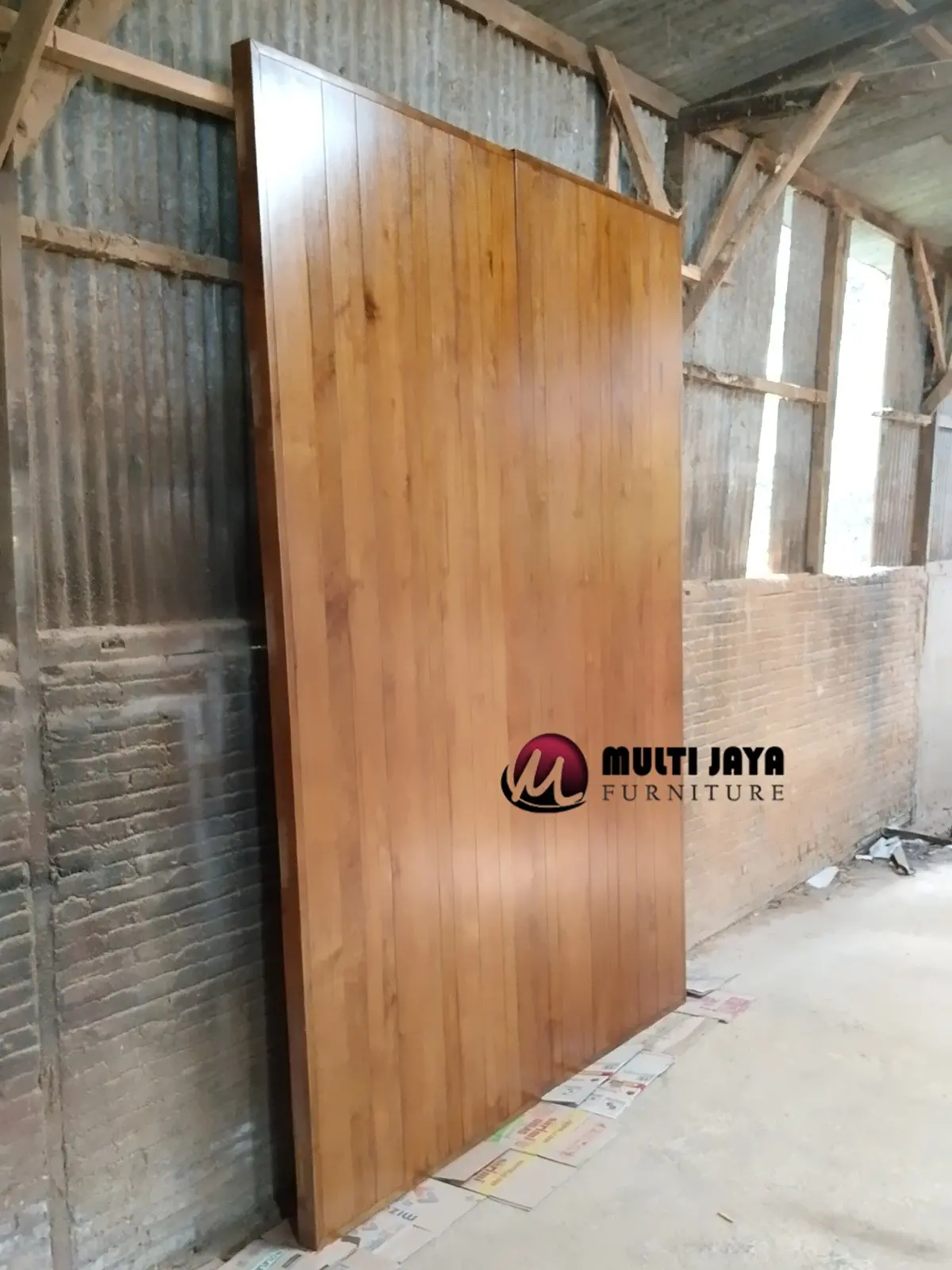 Pintu Jati Minimalis Mewah Pintu Utama Rumah Modern Pintu Jati Kupu Tarung