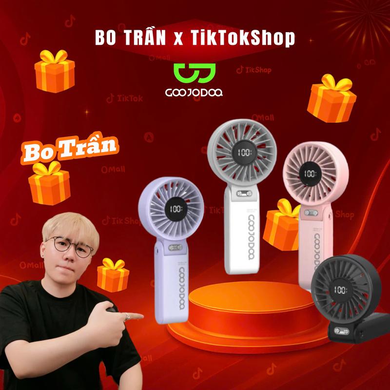  【GOOJODOQ* Bo Trần QUẠT CẦM TAY LÀM MÁT SIÊU TỐC TIỆN LỢI Phụ Kiện Mobile Usb PHÙ HỢP   LÀM QUÀ TẾT QUÀ CHO NGƯỜI YÊU 