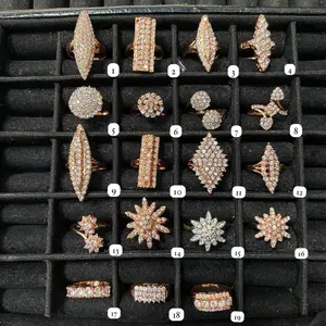 Cincin berlian tempahan pilih sesuai nomor