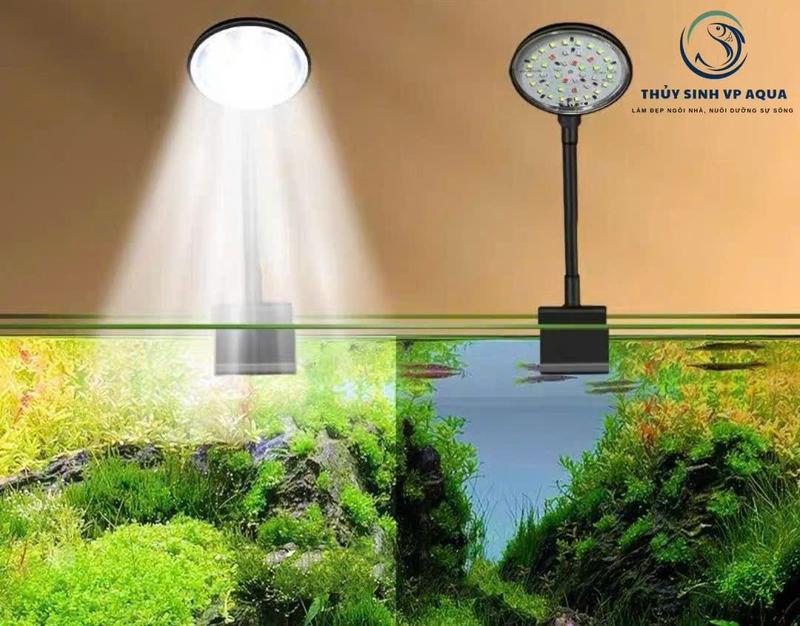 Product Introduction of Đèn LED thủy sinh, đèn kẹp mini cho bể cá - đèn LED 3 màu 0