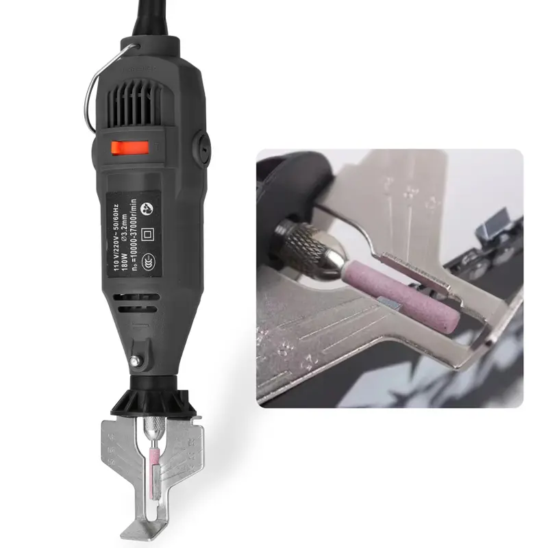 Máy Cưa Xích Điện Cầm Tay Mini, Bộ Dụng Cụ Mài Xích, Máy Mài Xích 6