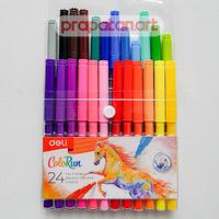Gambar Deli Felt Pen Marker Color Run Set C100 | Spidol Warna - 18C C100-13 dari Toko Prapatan_NEW Kota Administrasi Jakarta Timur 5 Tokopedia