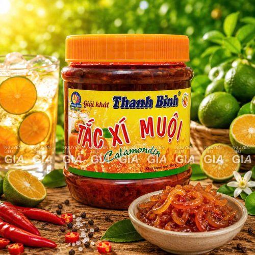 Tắc xí muội Thanh Bình, Tắc xí muội chua chua, ngọt ngọt giải khát mùa hè hũ…