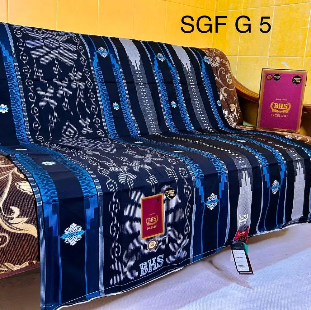 BHS excellent E52 grade gold songket tipe SSQ,SGA,SGB,SCA  Hitam Dewasa