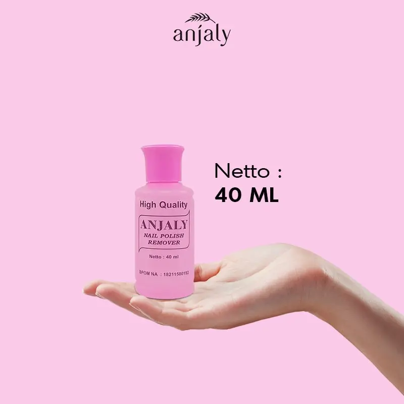 [PER 2PCS] ASETON ANJALY NAIL POLISH REMOVER 40ML 0