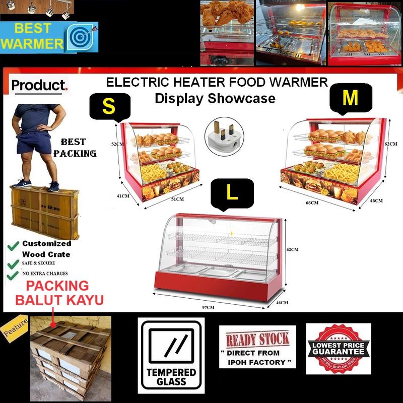 COMMERCIAL FOOD WARMER DISPLAY ELECTRIC /WARMER SHOWCASE/PEMANAS ...