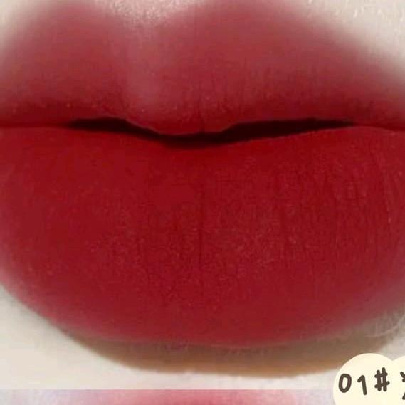 Magic Casa lipstik matte Waterproof lipglaze lipmatte lipglos velvet liptint Purpel tahan lama 3
