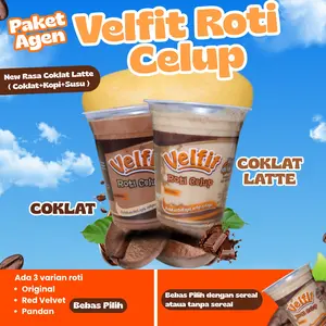 BestSeller 13Pcs VELFIT ROTI CELUP rasa Susu Cokelat untuk Sarapan Sehat