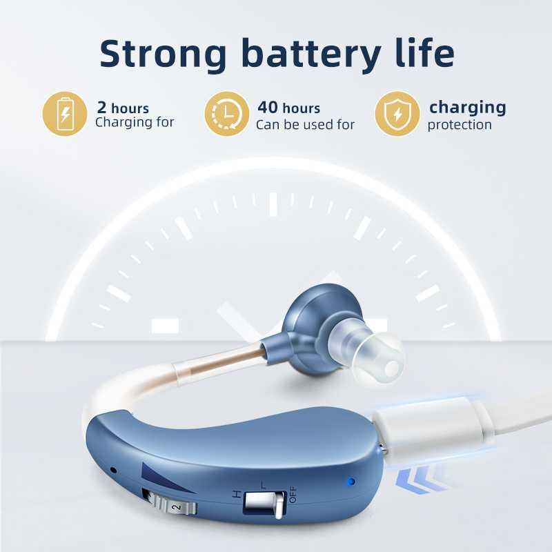 Product Introduction of TaffOmicron Alat Bantu Dengar Hearing Aid Adjustable Rechargeable Alat Dengar Tuna Rungu Dewasa - JZ-1088F8 32