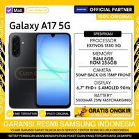 Gambar SAMSUNG GALAXY A17 5G 8/256 SAMSUNG GALAXY A 17 5G 8/256 SAMSUNG GALAXY A 175G 8/256 GARANSI RESMI INDONESIA - BLACK, TANPA BONUS dari Cuan Gadget.id Kota Bekasi 2 Tokopedia