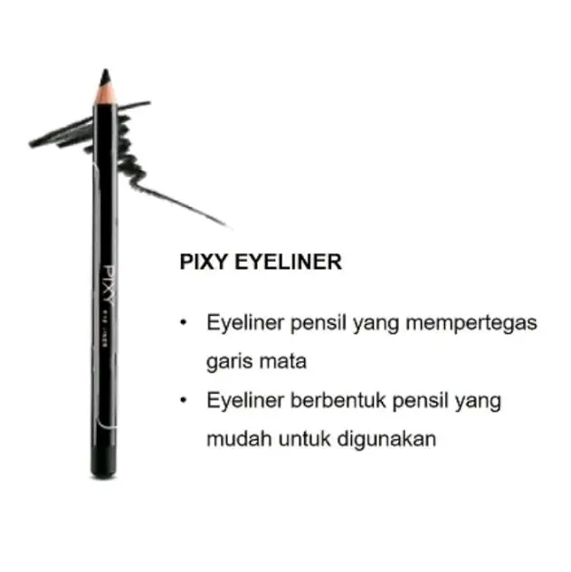 Pixy EYELINER PENCIL( Black,Brown)     Hitam,coklat Pensil 0