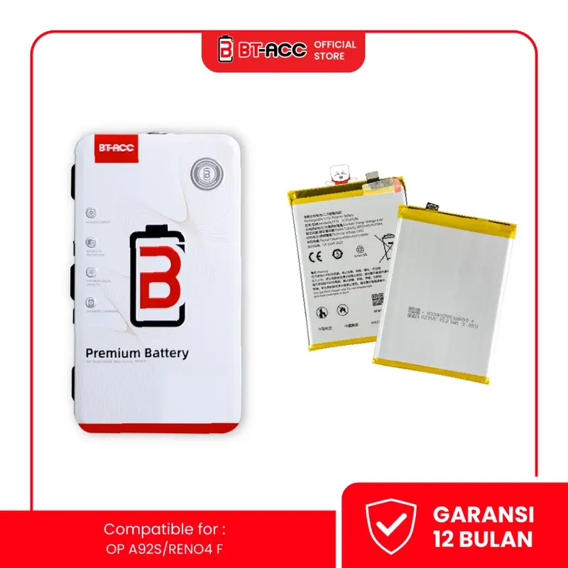 BT-ACC BLP779 Battery Baterai Compatible For Oppo A92S / Reno 4F