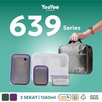 Gambar Yooyee Kotak Makan Stainless 3 sekat 1260ml - Ungu dari Yooyee Indonesia_NEW Kota Administrasi Jakarta Barat 1 Tokopedia
