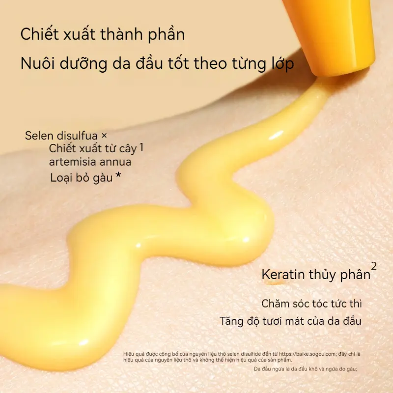 Bột làm sạch nang tóc, YAMALISA, với lưu huỳnh tự do, 100g, cho da đầu 3