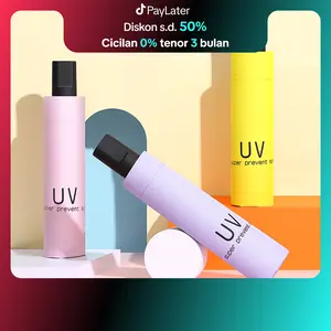 Dejavu payung anti UV payung lipat anti air umbrella panjang anti panas HPY106