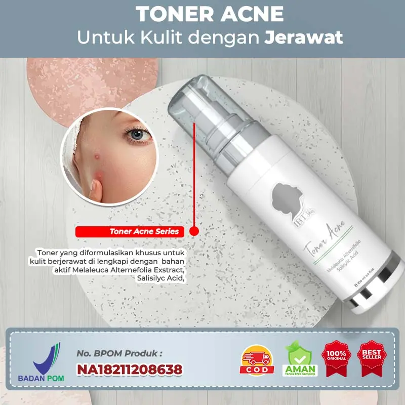 Toner Wajah All varian IBTSkin / Toner kulit all varian Perawatan Hitam