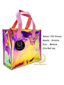 Tote Bag Glossy Size Medium Tas tenteng Mika