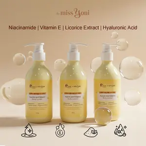 YONI SKINCARE - BUNLDE ISI 3 NIACIN WHITENING BODY LOTION 300gr " UV Filter for skin Protection " | O 3