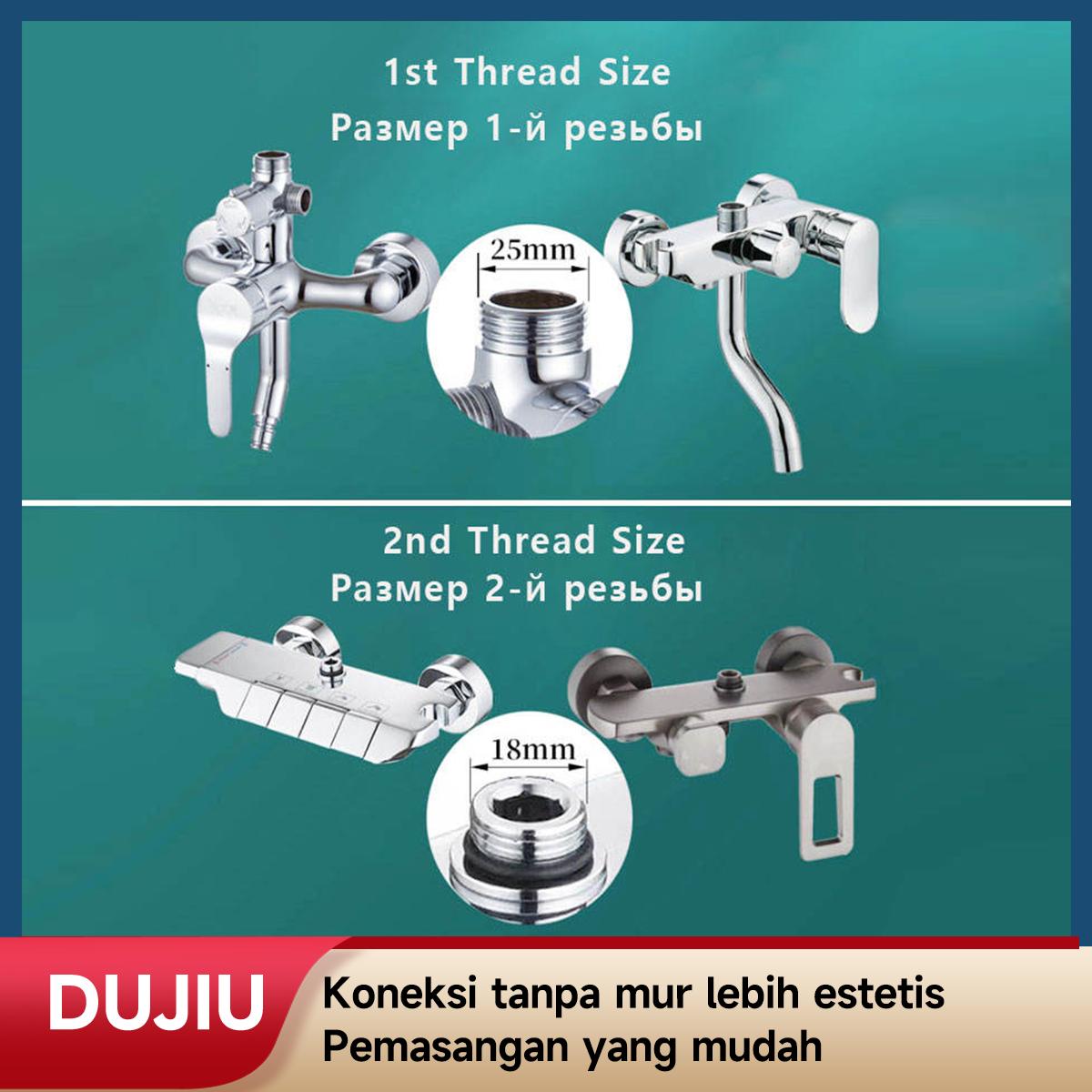 Batang Ekstensi Kepala Shower DUJIU 30cm – Stainless Steel Chrome Anti Karat, Perpanjangan Kepala & Selang Shower, Desain Praktis Mudah Dipasang, Cocok untuk Semua Jenis Kepala Shower, Stabil Kokoh, Aksesori Kamar Mandi Premium. Batang Ekstensi Kepala Shower DUJIU 30cm – Stainless Steel Chrome Anti Karat, Perpanjangan Kepala & Selang Shower, Desain Praktis Mudah Dipasang, Cocok untuk Semua Jenis Kepala Shower, Stabil Kokoh, Aksesori Kamar Mandi Premium.