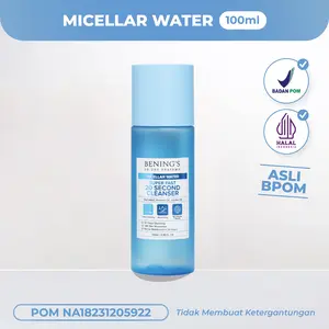 Bening's Micellar Water  I Super Fast 20 Second Cleanser