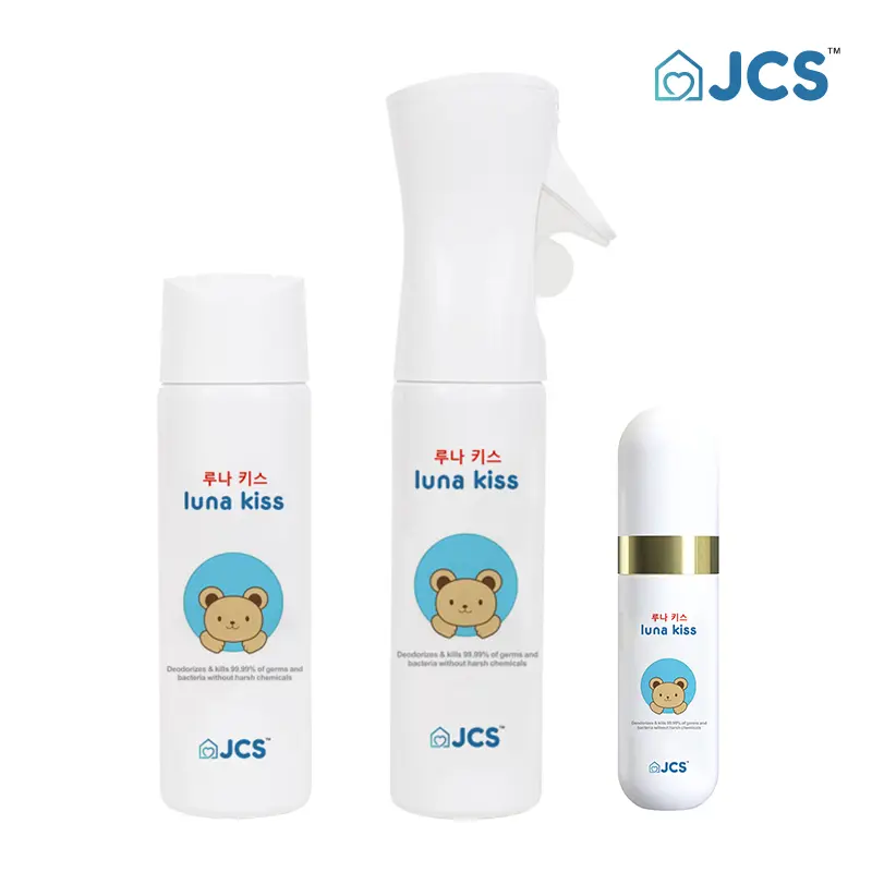 Luna Kiss Sanitizer & Deodorizer Spray FAMILY SET BUNDLE sanitiser for babies children and adults baby wash hand wash handwash toys furnitures  utensils pacifiers baby carriers  bed body wash hand soap