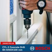 Gambar BOSCH Mata Bor Beton CYL-2 Concrete Drill Bit 6X60X100 mm - 2608578118 dari Smart Power Solution Kota Administrasi Jakarta Pusat 5 Tokopedia