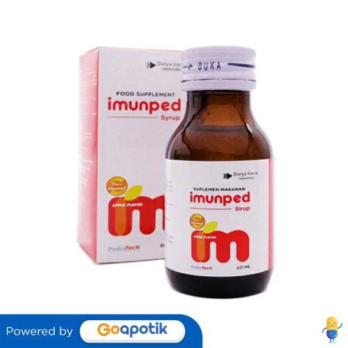 Gambar IMUNPED SIRUP BOTOL 60 ML dari Apotek Pradana by GoApotik Kota Tangerang Tokopedia
