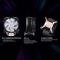 Gambar KYO SAMA KA400IB CPU COOLER ARGB Fan Processor HSF Cooler ARGB dari KYO Indonesia_NEW Kota Administrasi Jakarta Utara 3 Tokopedia