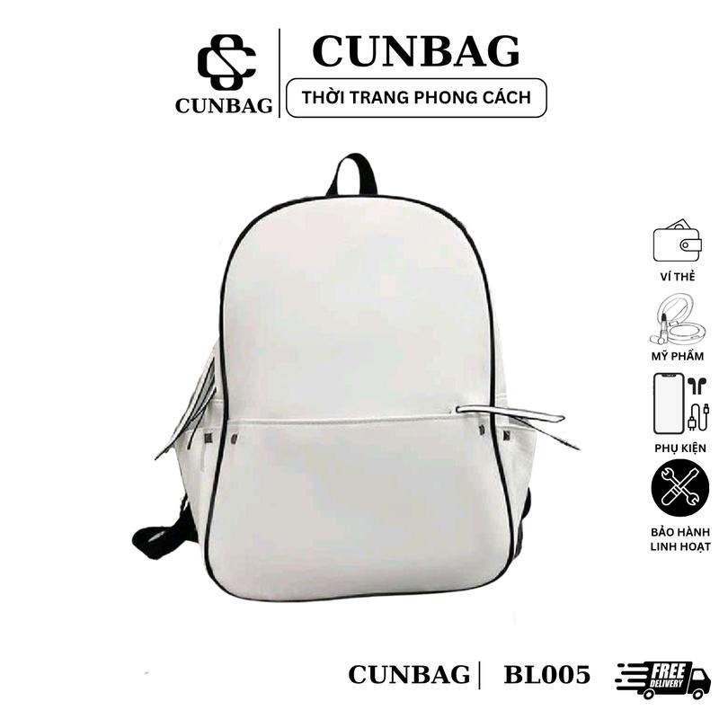 (VOCHER TRI ÂN) Balo Thời Trang Đi Du Lịch Chất Da Trơn Pu Cao Cấp Size 40 Đựng Vừa Máy Tính Lap Giấy A4 Bag Túi BL005