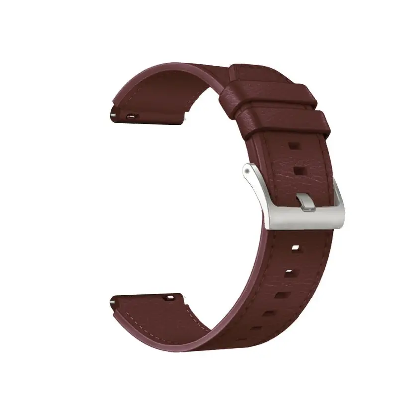 Dây da chính hãng cho Xiaomi Watch S1 / Amazfit GTR, dây đeo 2 / 47mm, vòng đeo tay Correa cho Huawei GT3 Pro, phụ kiện đồng hồ thông minh 7