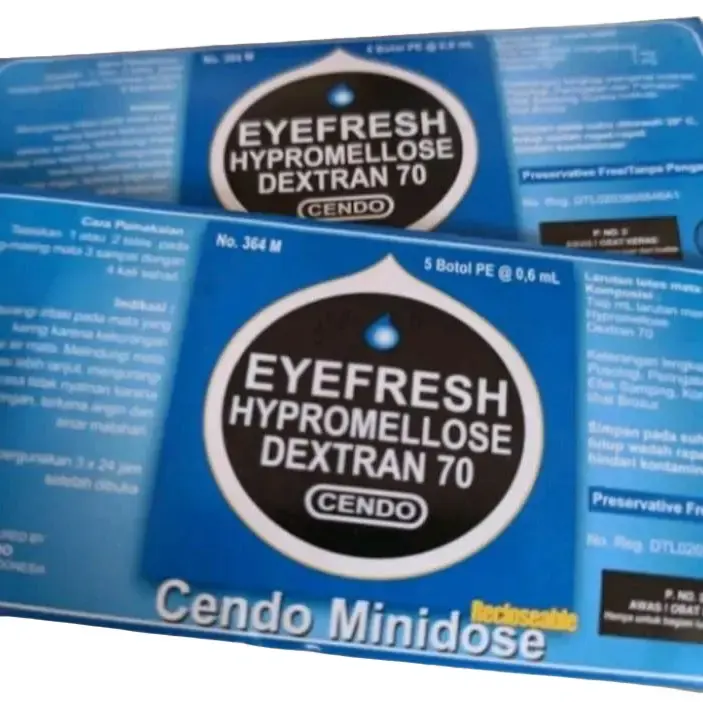 Eyefresh minidose perstrip isi 5tube