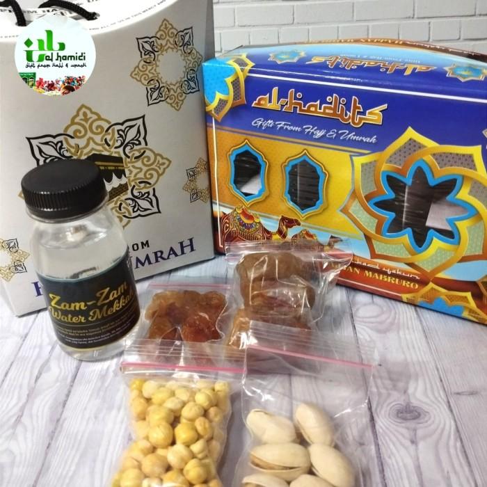 Paket Oleh-Oleh Haji dan Umroh / Paket Oleh oleh Haji & Umroh Murah Air Zamzam 5L Food Gift 4