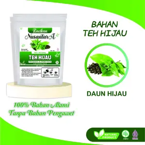 Racikan Nusantara Daun Teh Hijau 100% Bahan Alami Tanpa Bahan Pengawet Organik Superfood isi 30tea bag