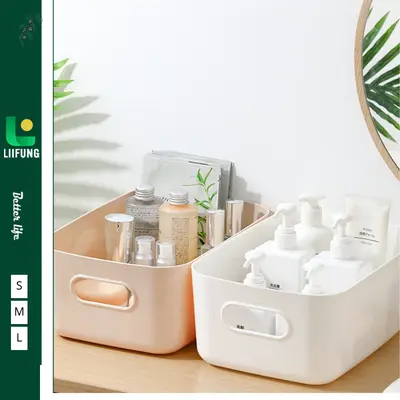Kotak Penyimpanan Serbaguna Storage Box Multifungsi| Bin Organizer Multifungsi | Keranjang penyimpanan Serbagun