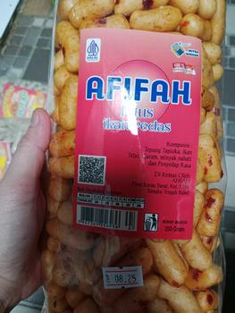 Product Review of pilus telur ikan pedas 200g snack bangka from m**y 0