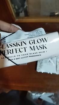 Product Review of ￼Glasskin Glow Perfect Mask by Kerith masker tone up pencerah wajah menghaluskan Wash Off Mask from F**f 0