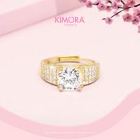 Gambar Kimora - Cincin Rhodium Wanita Daisy Darina Cnr198 - GOLD 5 dari Kimora Jewelry Kota Denpasar 1 Tokopedia