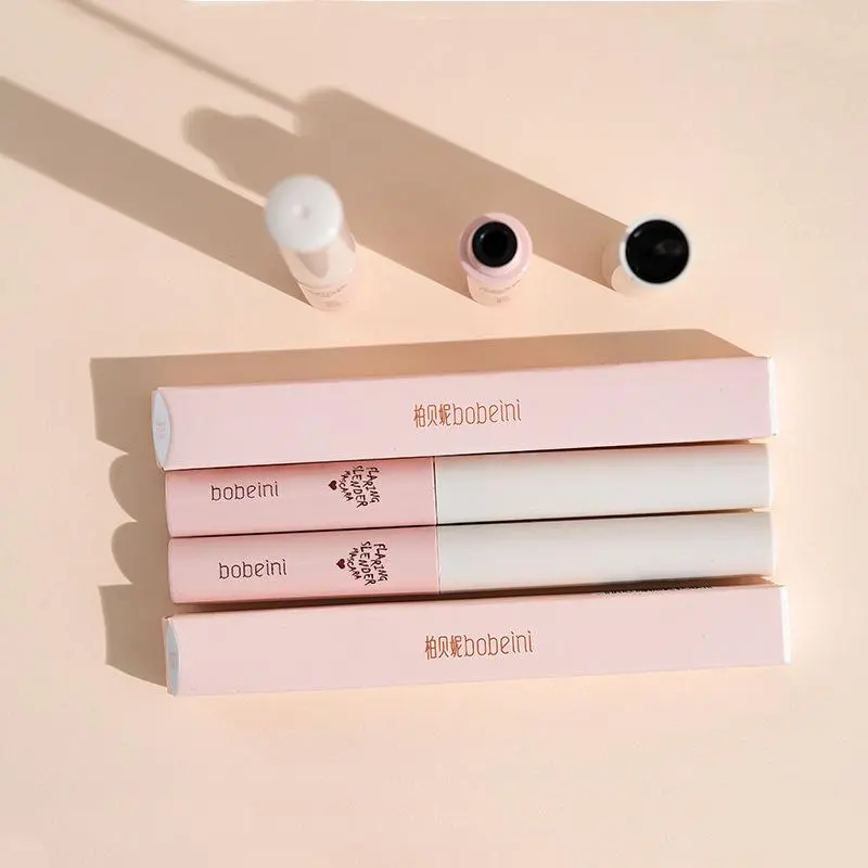 Bobeini-Mascara Siêu Mịn, Làm Cong Dày, Làm Dài Lông Mi, Không Thấm Nước, Chống Nhòe, Màu Nâu, Trang Điểm Tự Nhiên 2